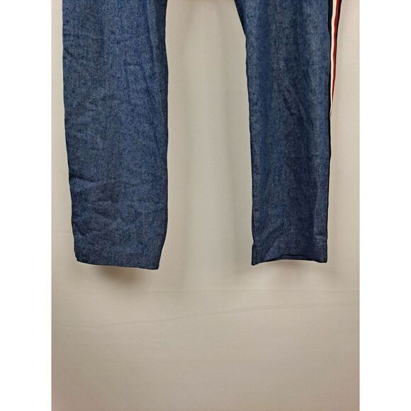 Old Navy Ladies Maternity Pixie Pants NWT.   Medium Blue Denim, Size 16. - Picture 3 of 12